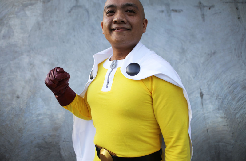 To beat you? It only takes One Punch, Man.